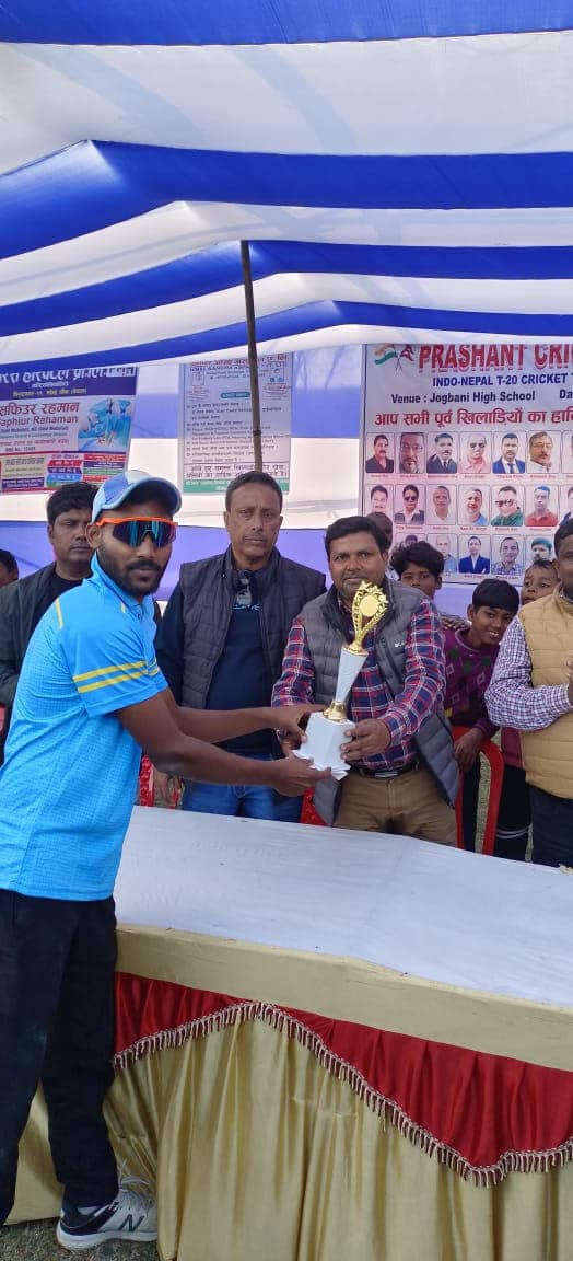 अररिया ने जोगबनी को 64 रनों से किया पराजित