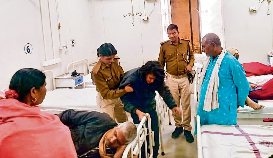 लावारिस हालत में पड़ी युवती को इलाज करा पुलिस ने भेजा अल्पावास गृह