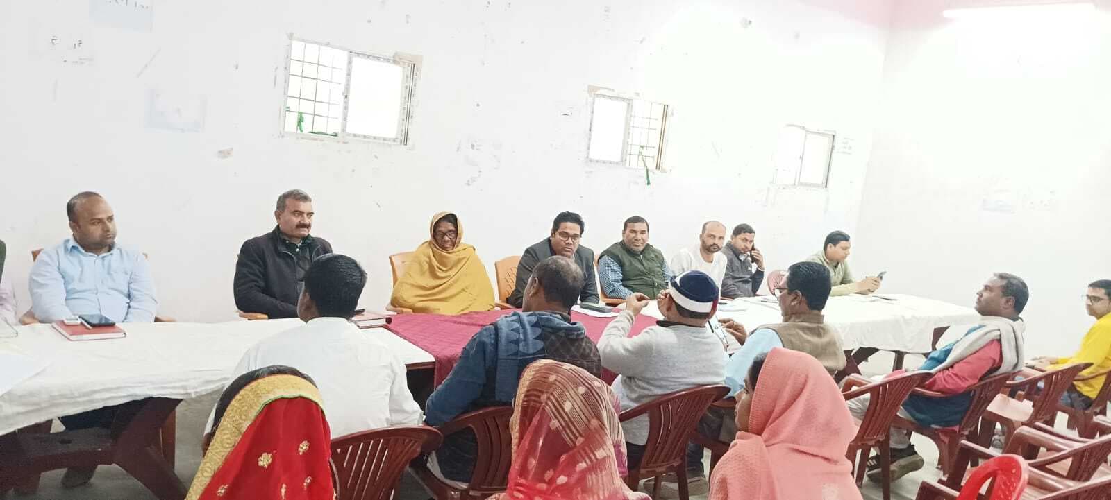 पंचायत समिति की बैठक संपन्न, सदस्यों की कम उपस्थिति पर प्रमुख ने जताई नाराजगी