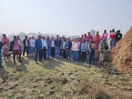 आजादी के बाद पहली बार बनेगी करण टोला वासियों के लिए सड़क