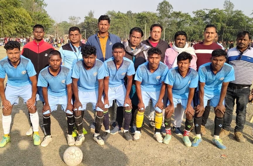 कपसिया की टीम ने चांदपुर को 4-3 से मात देकर फाइनल में बनायी जगह