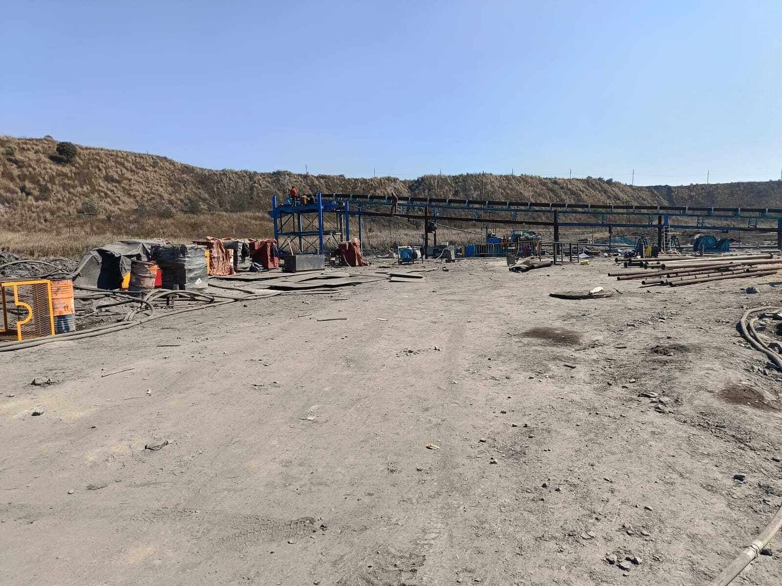 पिपरवार में जोरों पर भूमिगत खान निर्माण का कार्य