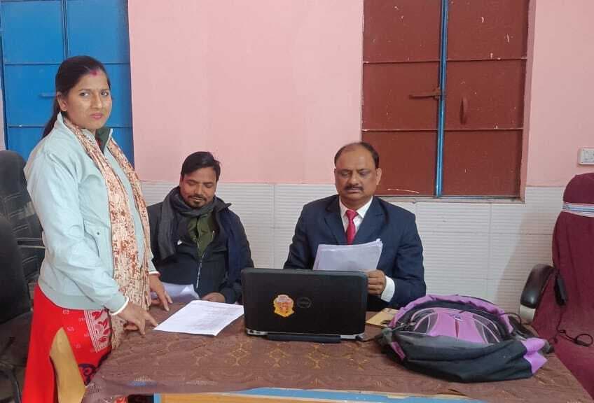 आरटीपीएस काउंटर का किया निरीक्षण