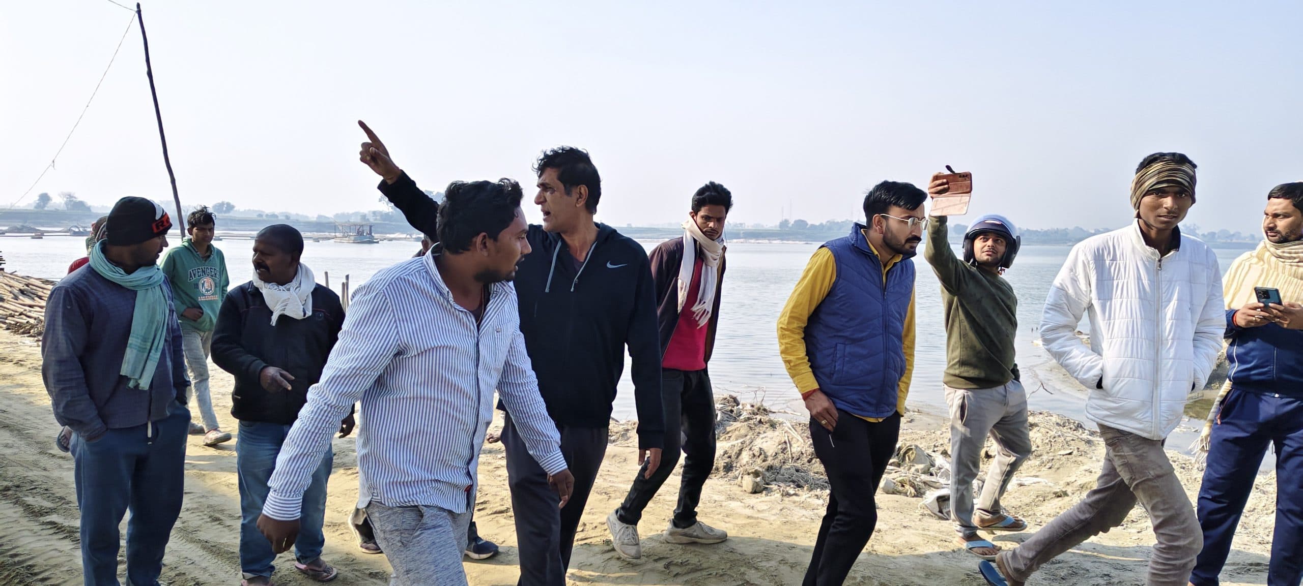 नवादा पुल गिरने की बातें निकली अफवाह, मच गई थी अफरा तफरी