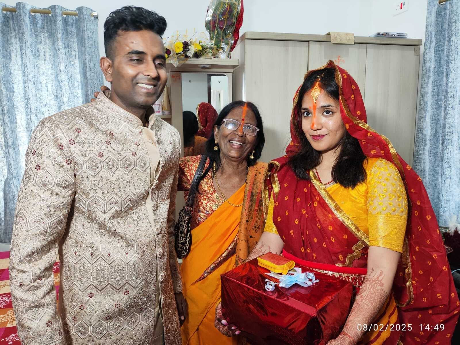 भारतीय संस्कृति से प्रभावित फिलीपींस की युवती ने मोतिहारी के युवक से रचायी शादी