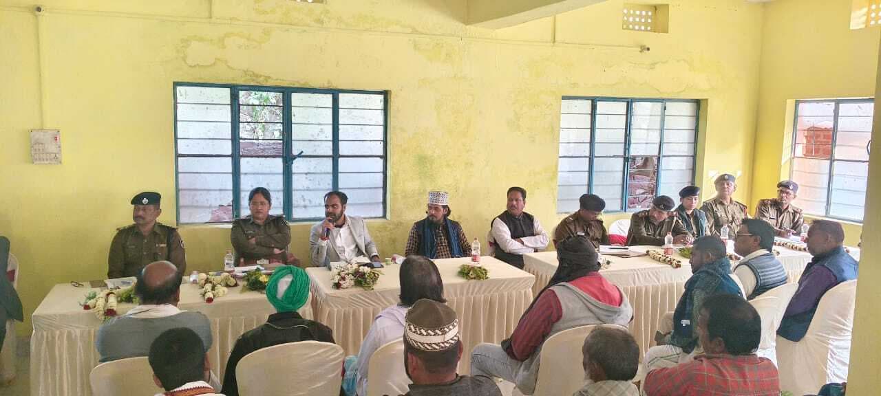 Bhagalpur news दाता मांगन शाह के सालाना उर्स को लेकर मजार परिसर में बैठक