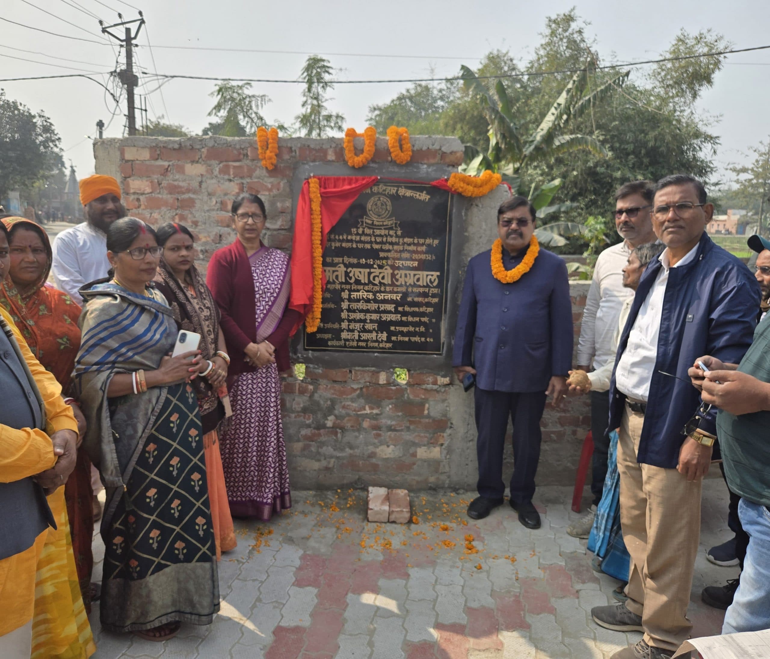 सड़क निमाण से वार्ड नंबर 44 की बदलेगी तस्वीर