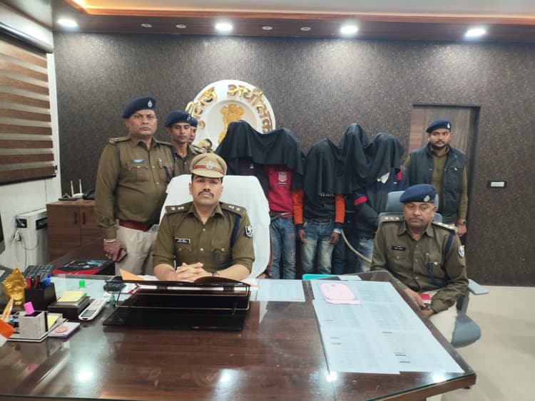 अपहरण कर ट्रैक्टर चालक की हत्या के मामले का पुलिस ने 24 घंटे में किया उदभेदन, 5 आरोपित गिरफ्तार