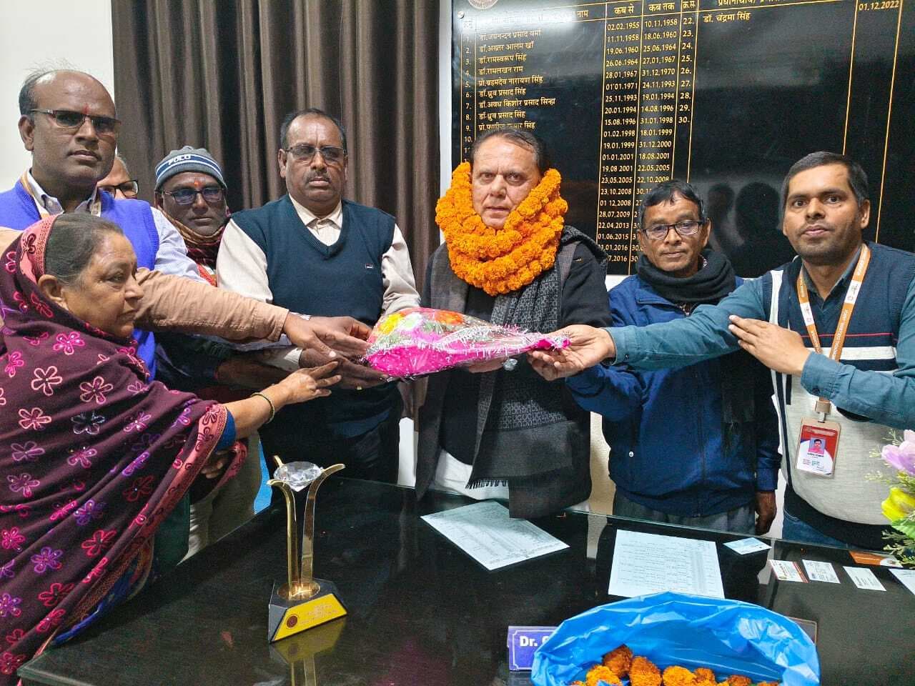 महाविद्यालय की व्यवस्था दुरुस्त रखना हमारी प्राथमिकता: प्राचार्य डा अफजर शम्शी