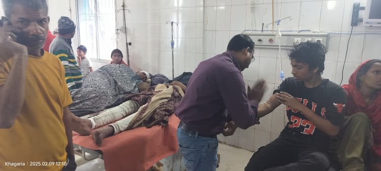 माड़र में दो सौ रुपये के लिए मारपीट, चार जख्मी