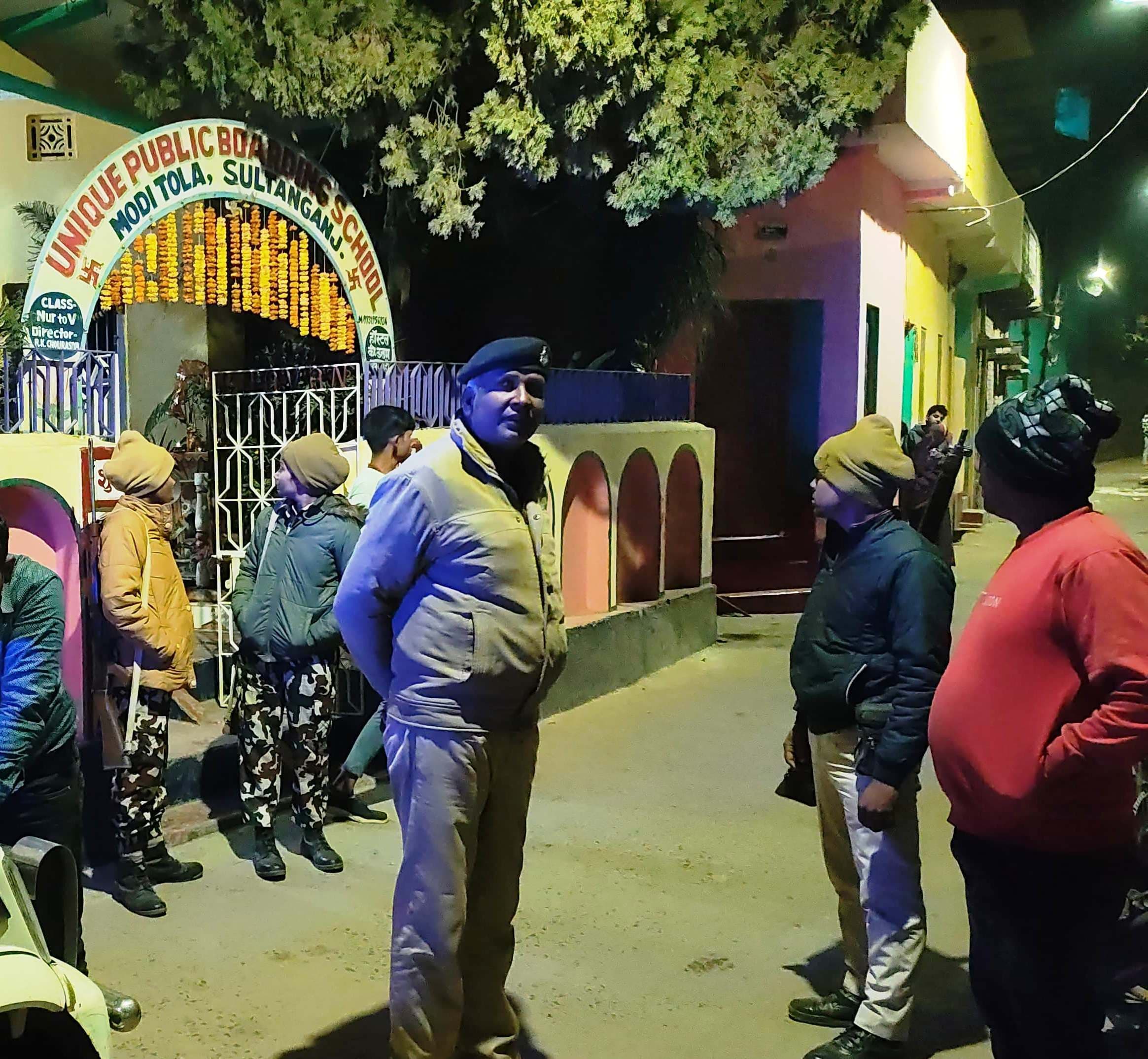 Bhagalpur news यूनिक पब्लिक बोर्डिंग स्कूल के चार छात्र लापता