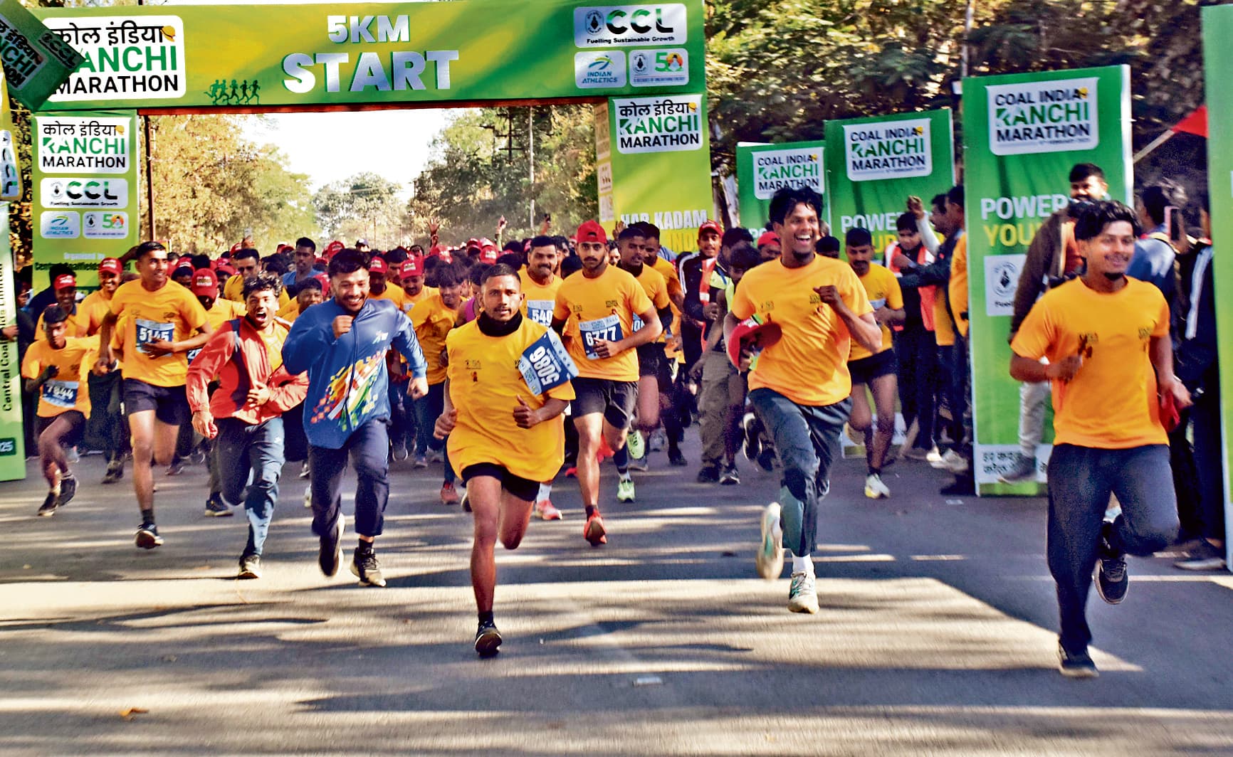 Ranchi News: कोल इंडिया के तीसरे मैराथन का आयोजन