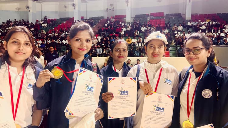 राजकीय पॉलिटेक्निक का उमंग में रहा उत्कृष्ट प्रदर्शन, संस्थान को मिला तीन स्वर्ण व एक रजत पदक