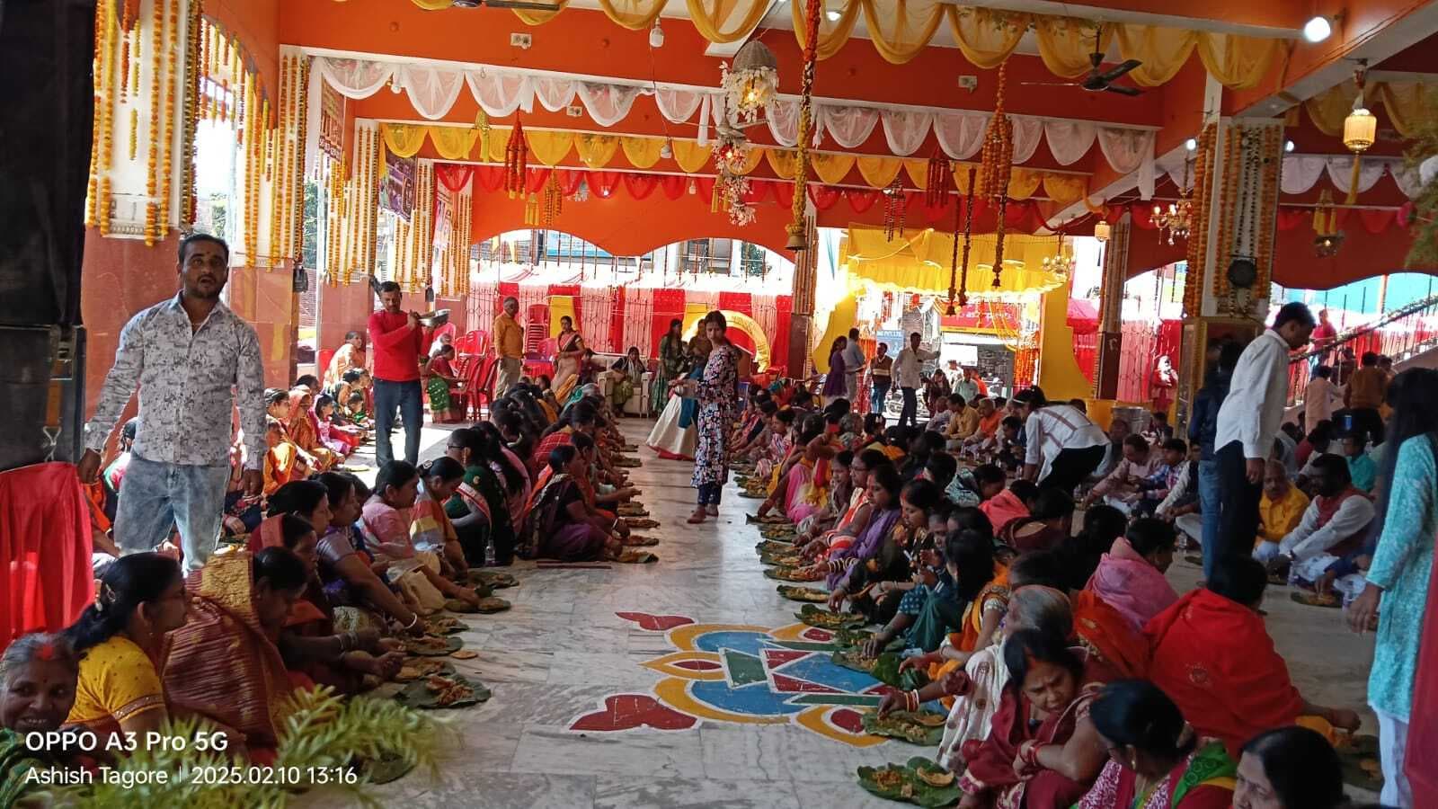 श्री वैष्णव दुर्गा मंदिर का मना वार्षिकोत्सव