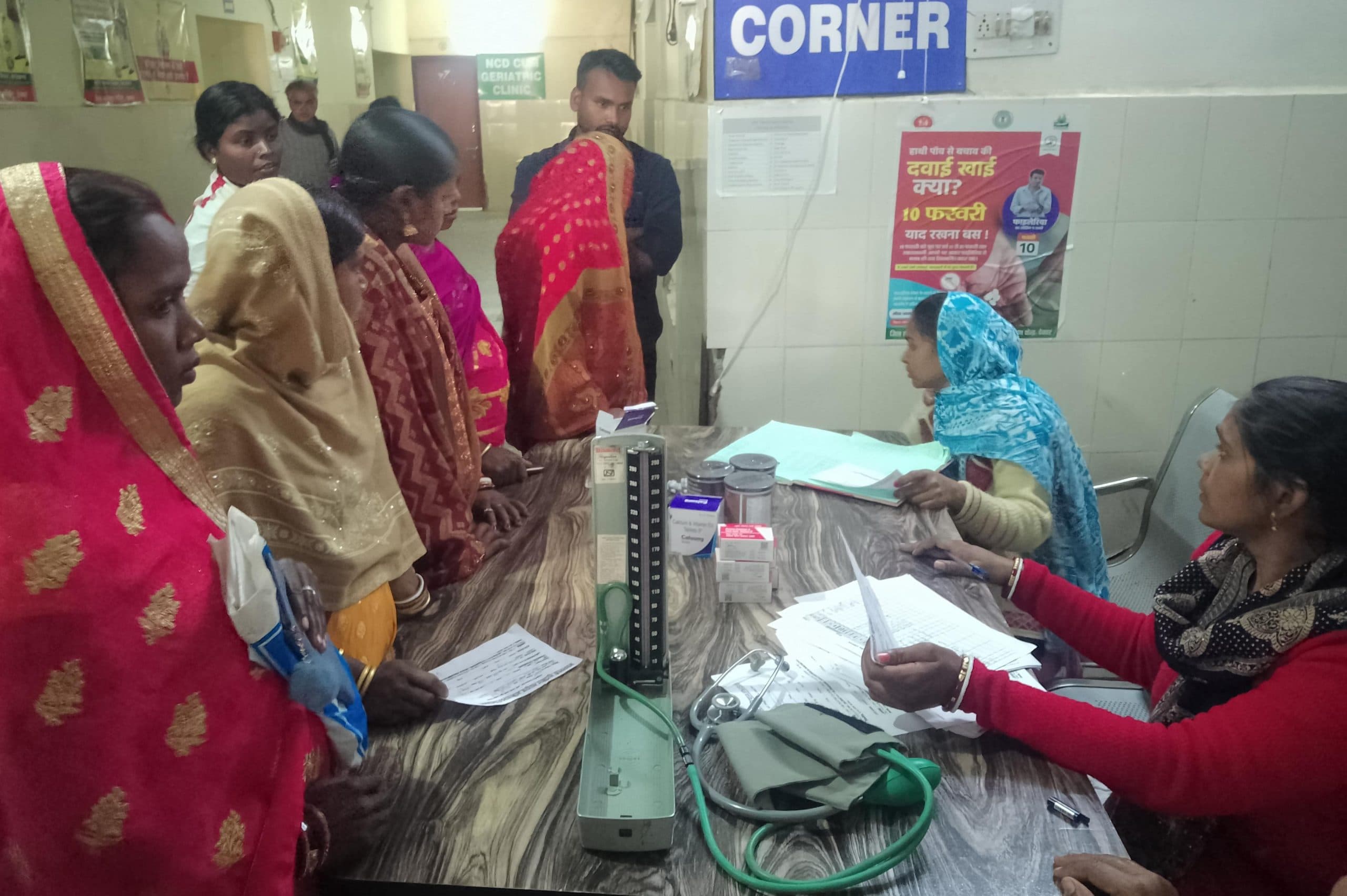 गर्भवती महिलाओं की हुई एएनसी जांच