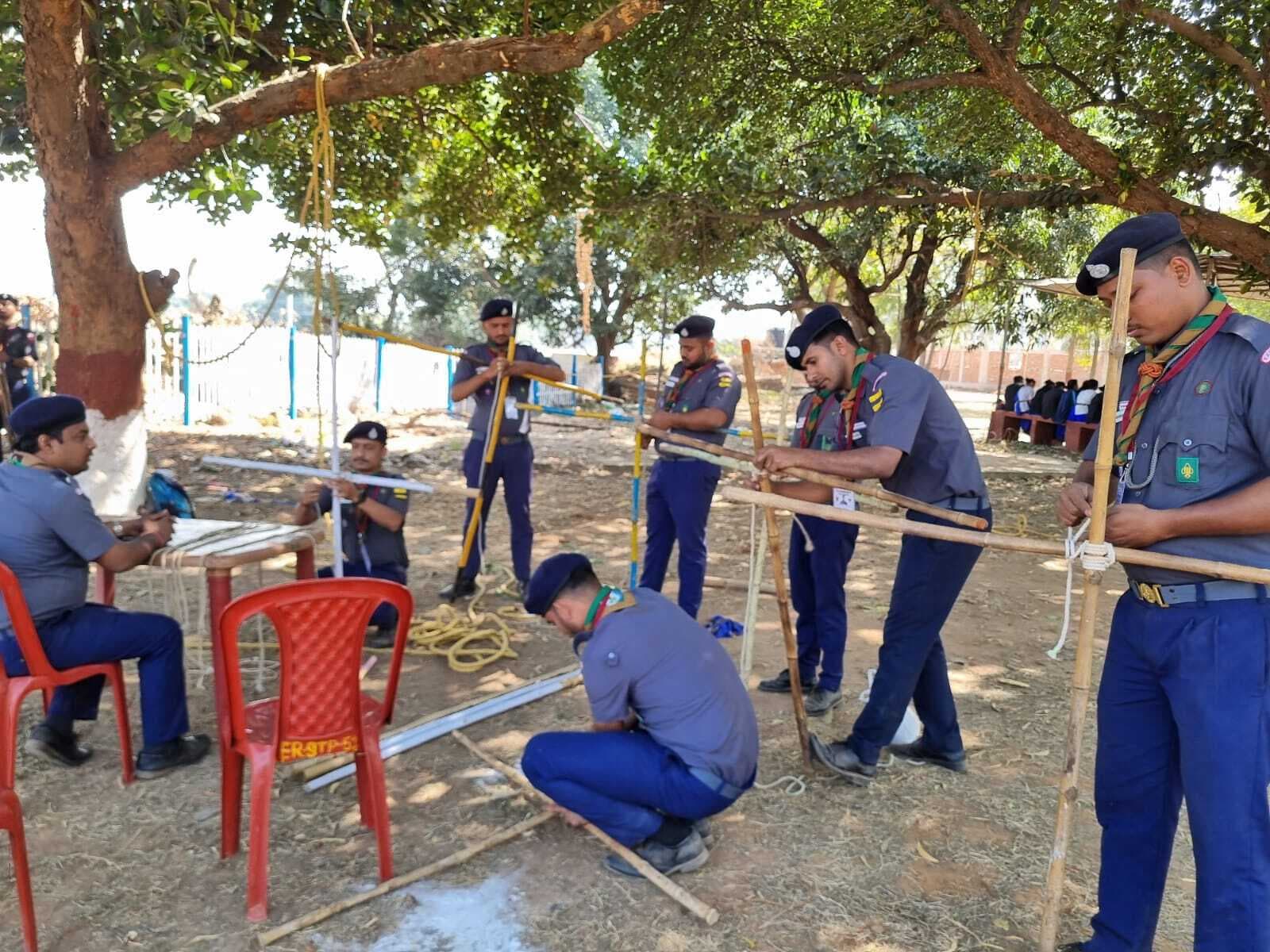 स्काउट एंड गाइड का हिमालय वुड बैज कोर्स ट्रेनिंग कार्यक्रम आयोजित