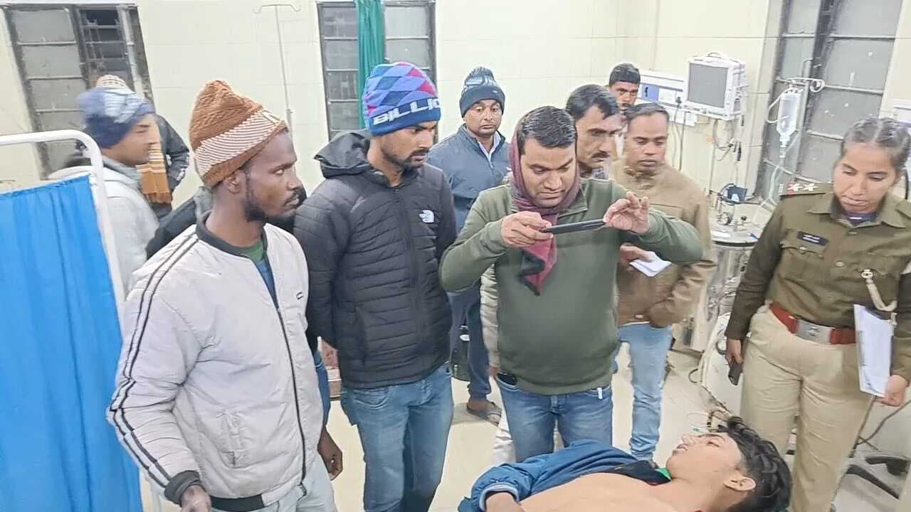 बाइक की ठोकर से युवक की मौत, हंगामा