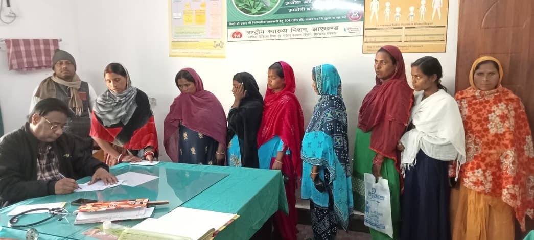 हरिदेवी रेफरल अस्पताल में 90 गर्भवती महिलाओं की हुई एएनसी जांच