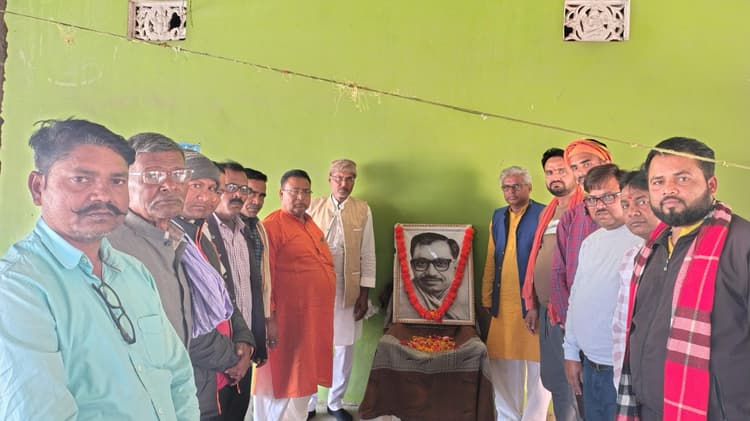 भाजपा ने मनायी पंडित दीनदयाल उपाध्याय की पुण्यतिथि