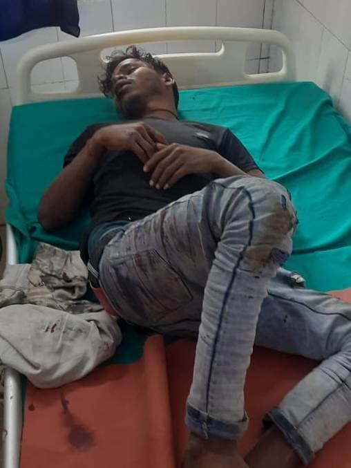 बाइक सवार तीन युवक गंभीर रूप से घायल, रेफर