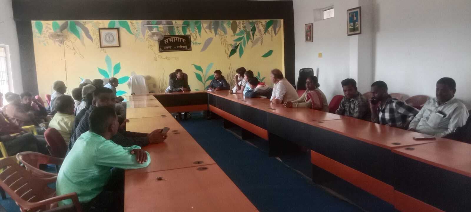 बीडीओ ने की राशन डीलरों के साथ बैठक