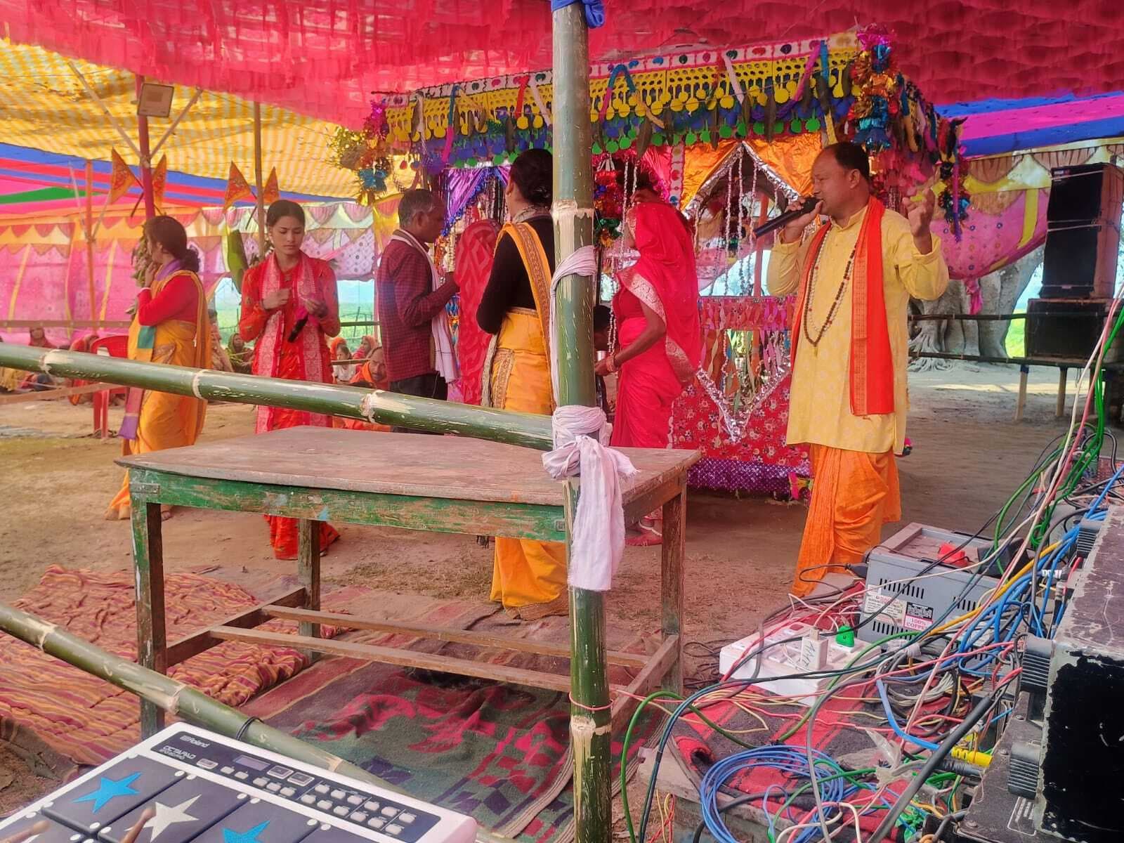 महाअष्टयाम को लेकर माहौल भक्तिमय