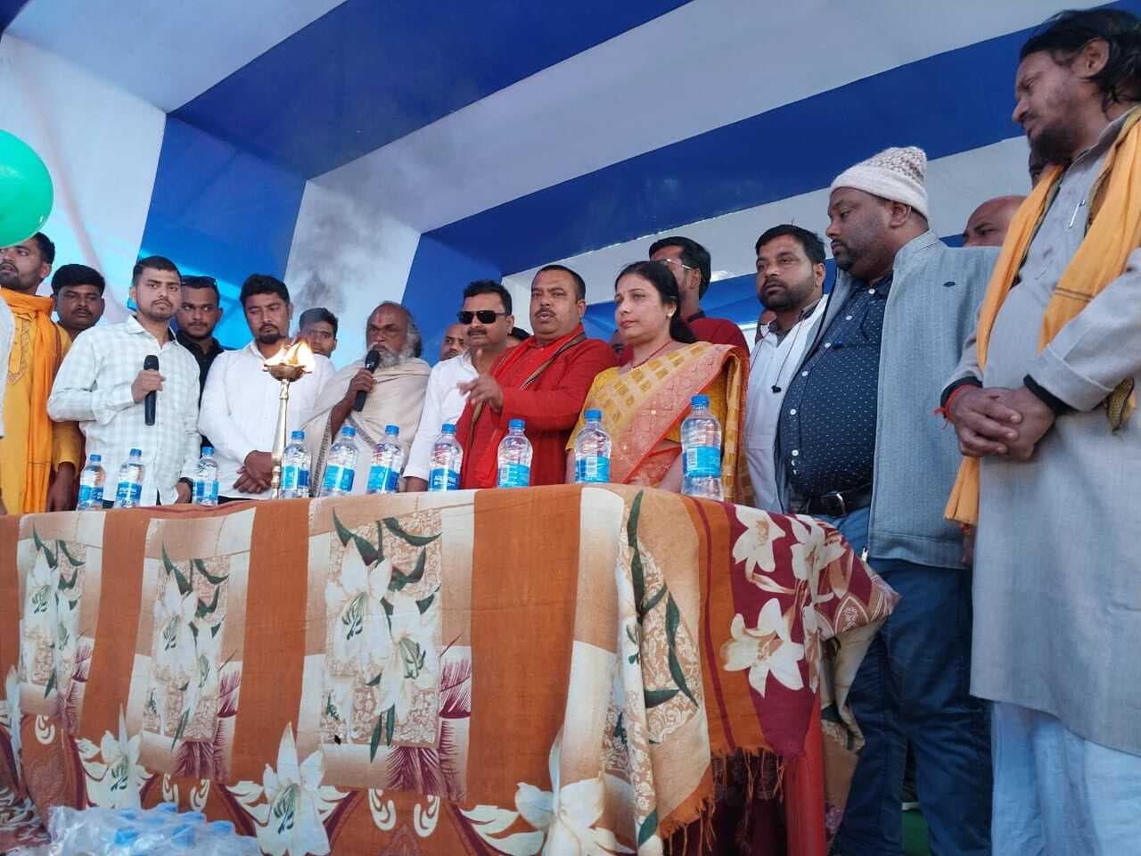 नौ दिवसीय श्रीश्री 108 रुद्र महायज्ञ का हुआ शुभारंभ