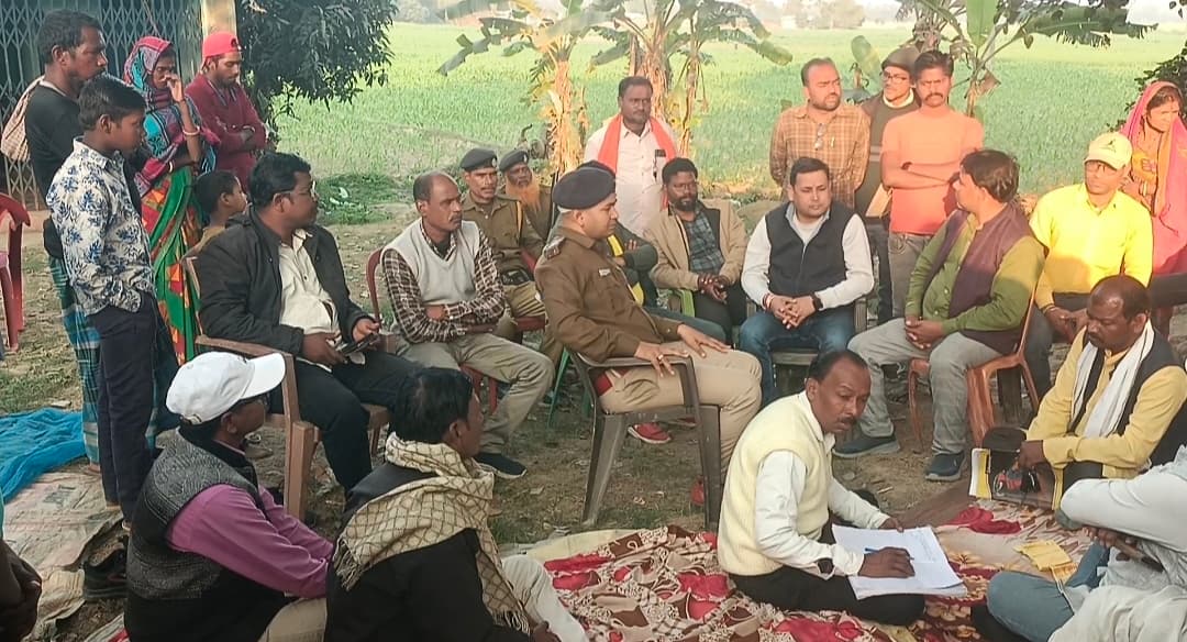 महाशिवरात्रि की तैयारी को लेकर भारीडीह शिव मंदिर में बैठक आयोजित