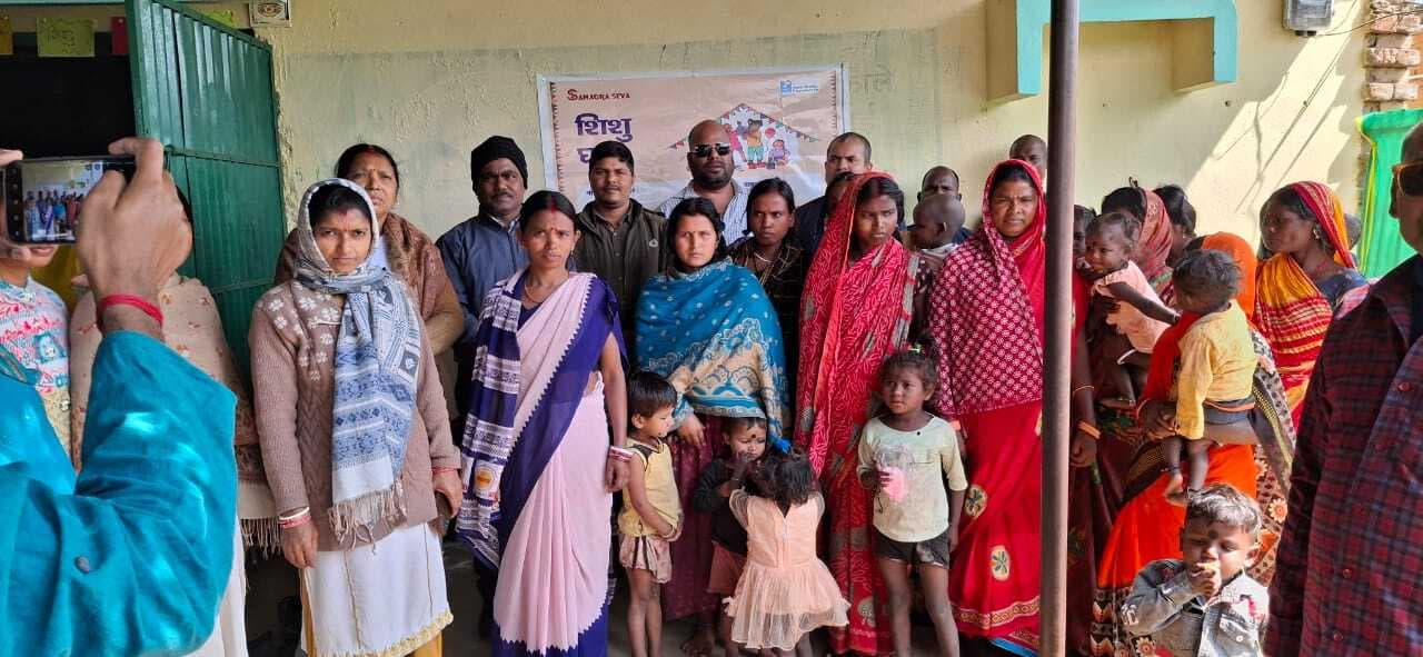 जामुखैरेईया के लोहिया नगर में खुला शिशु घर
