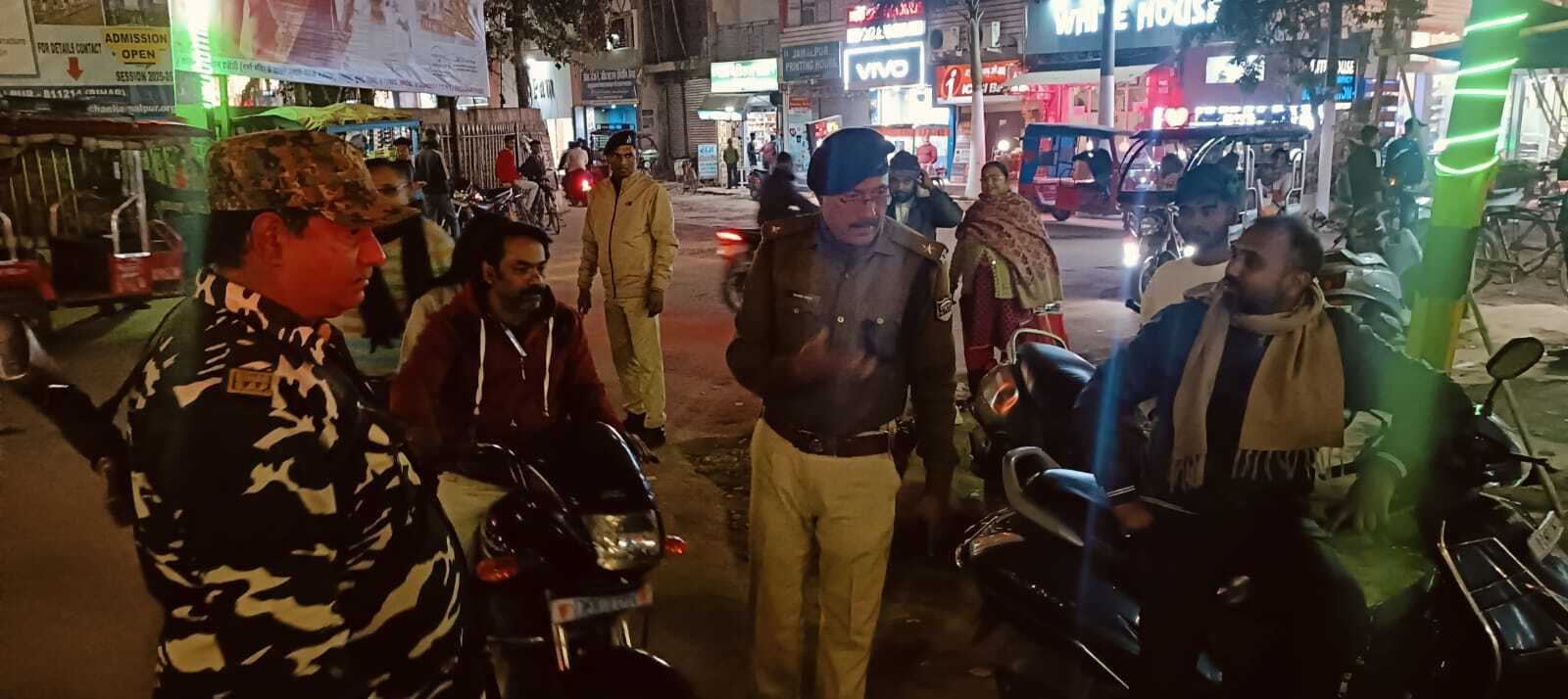 एसडीपीओ के नेतृत्व में चलाया गया वाहन जांच अभियान