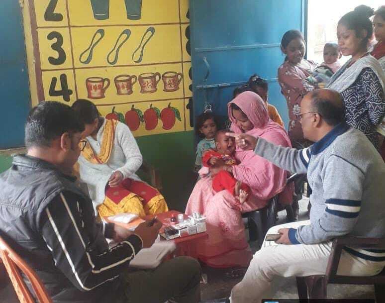 ग्रामीण क्षेत्रों में व्यापक रूप से चलाया गया टीकाकरण अभियान