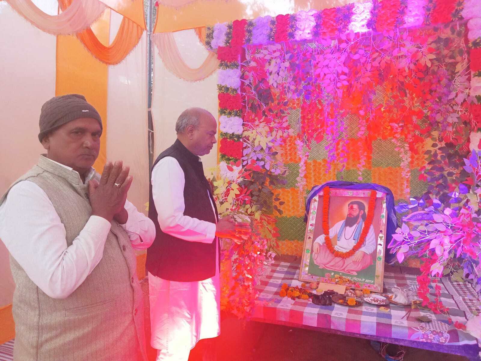 Aurangabad News : संत रैदास ने मानवता के लिए दिया सुंदर संदेश : राजेश