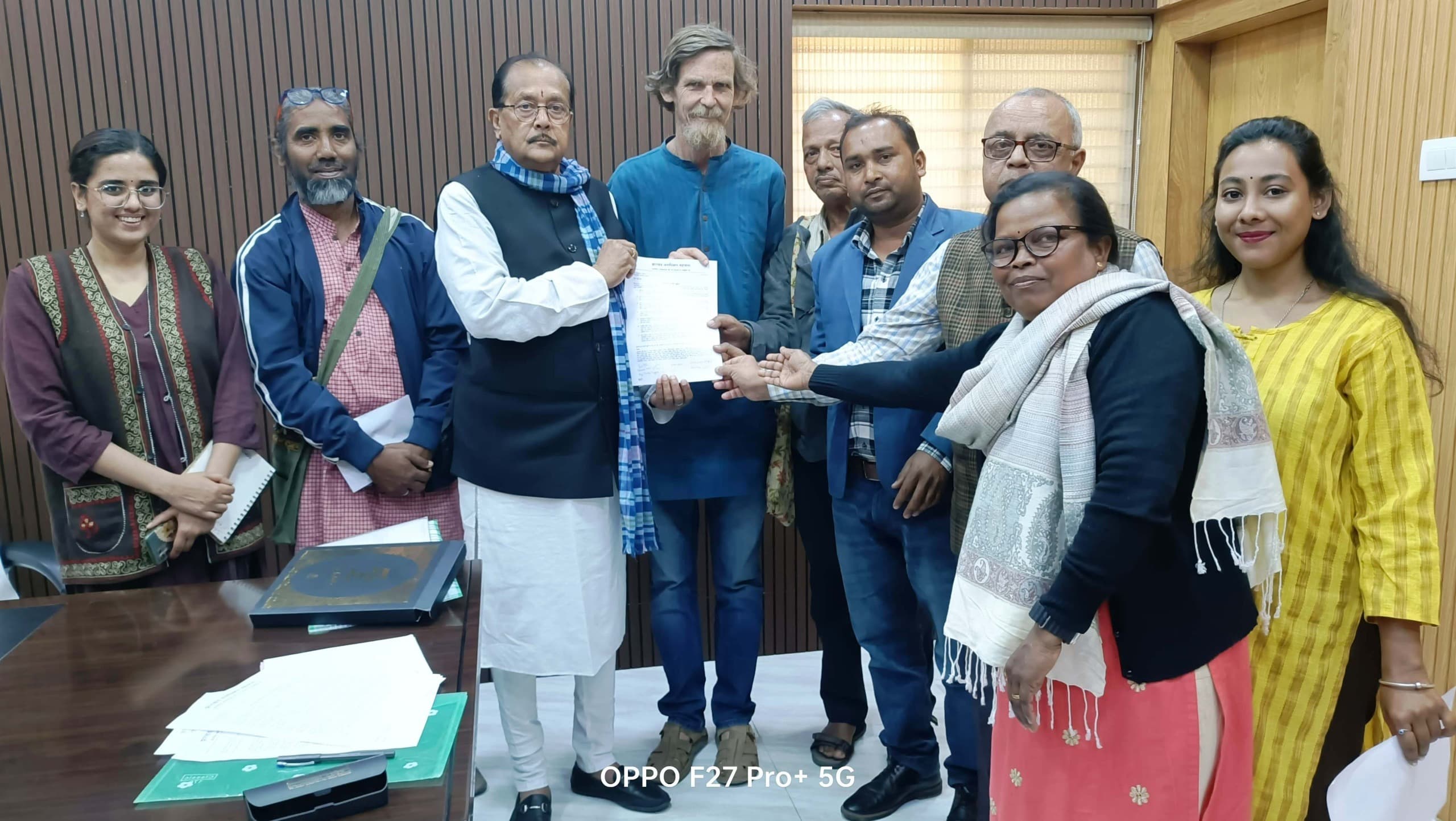 Abua Budget : वित्त मंत्री से मिले ज्यां द्रेज, अबुआ बजट पर की चर्चा