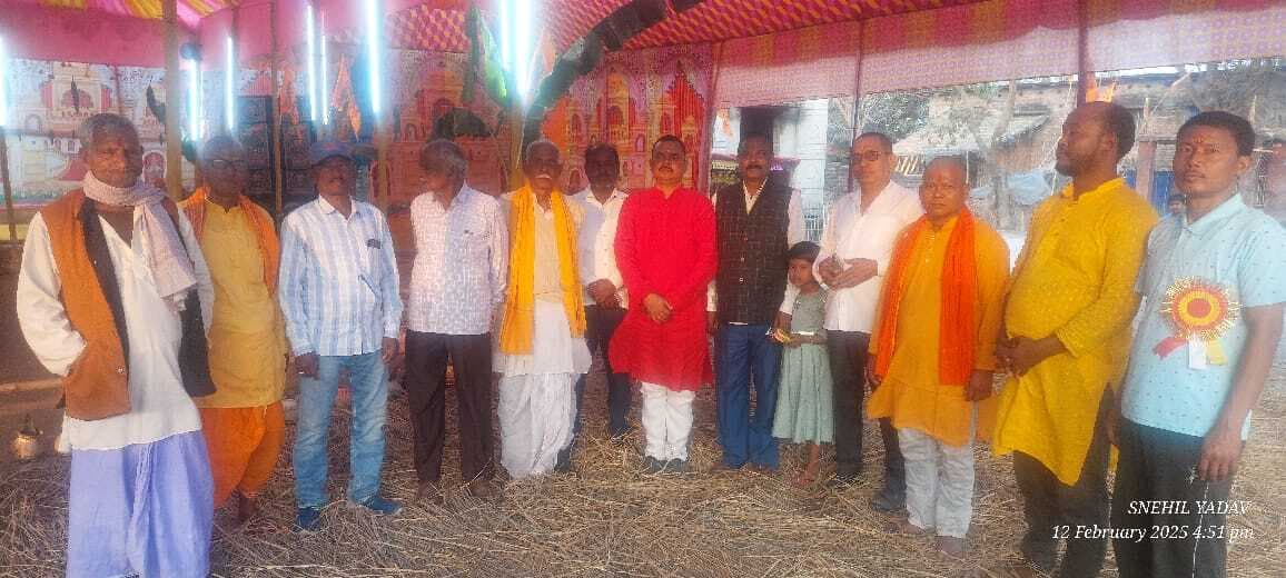 माघी पूर्णिमा पर  हरिनाम संकीर्तन से वातावरण भक्तिमय