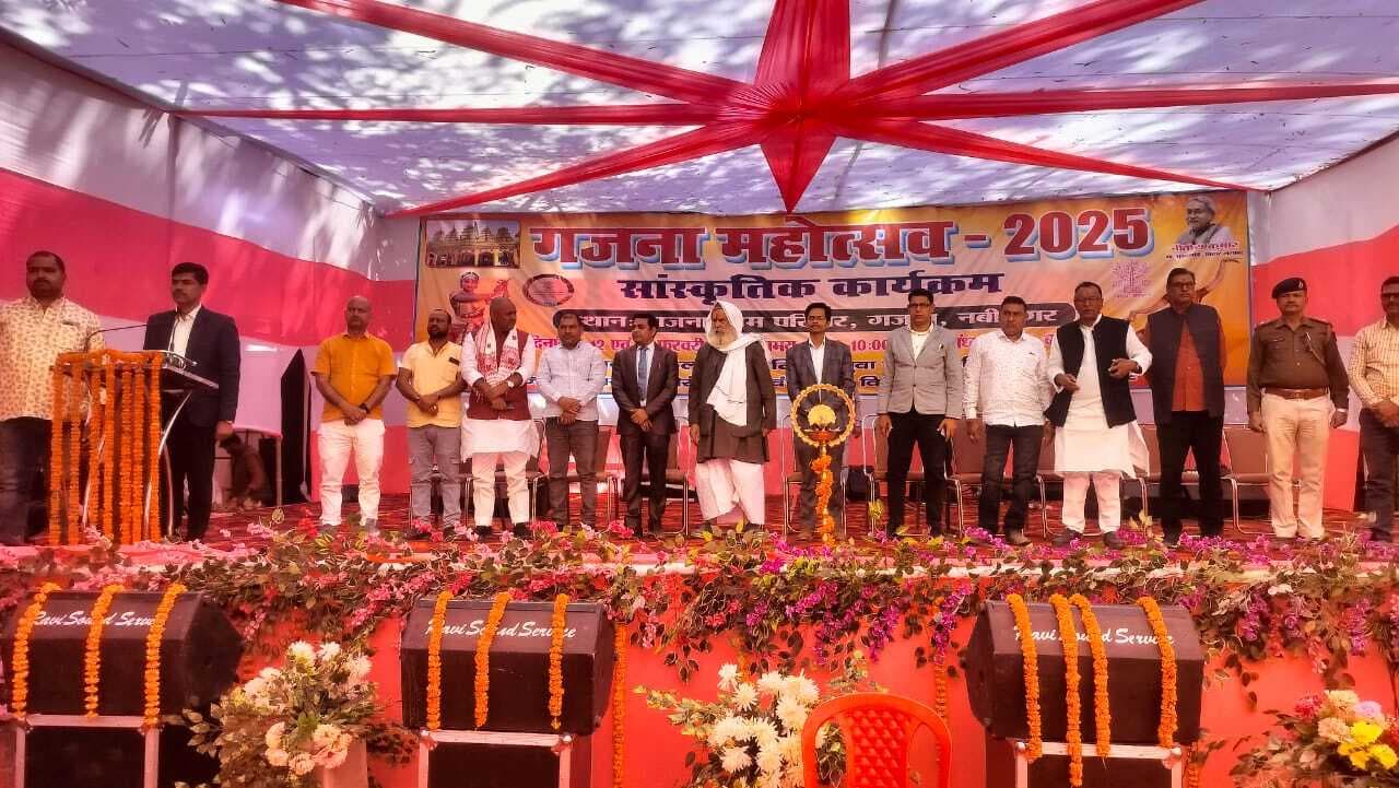 Aurangabad News : छुम छुम छन नन बाजे मैया पांव पैजनिया