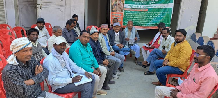 क्रय केंद्रों पर 2425 रुपये प्रति क्विंटल होगी गेहूं की खरीद