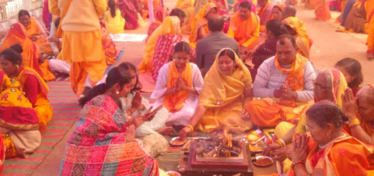 गायत्री यज्ञ से दुख, दरिद्रता का होता है नाश : पंडित सुरेंद्रनाथ