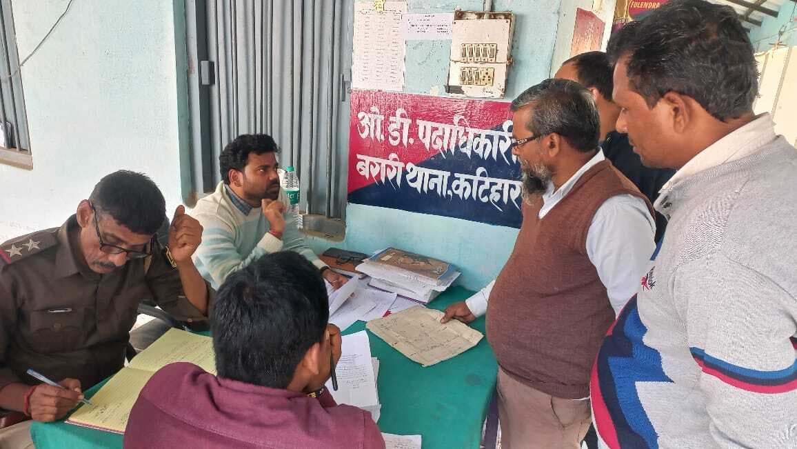 जनता दरबार में एक मामले का हुआ निष्पादन