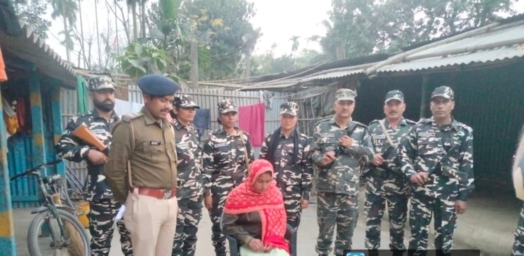 116 ग्राम मादक पदार्थ के साथ महिला तस्कर गिरफ्तार