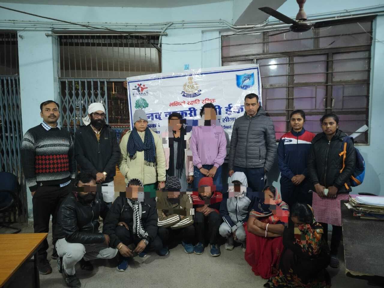 मानव तस्करी में शामिल इंटरनेशनल रैकेट का खुलासा, दो महिला सहित सात गिरफ्तार