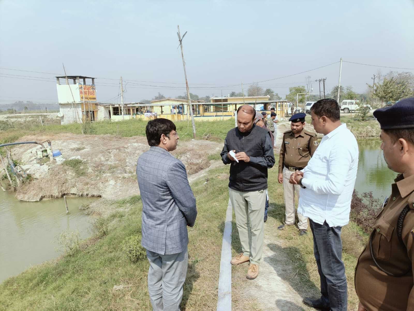 डीएम ने मत्स्य बीज हैचरी का किया निरीक्षण, दिये कई निर्देश