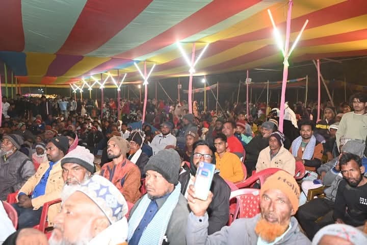 बिराजपुर में जलसे का आयोजन, इस्लाम धर्म के तालीम पर दिया गया जोर