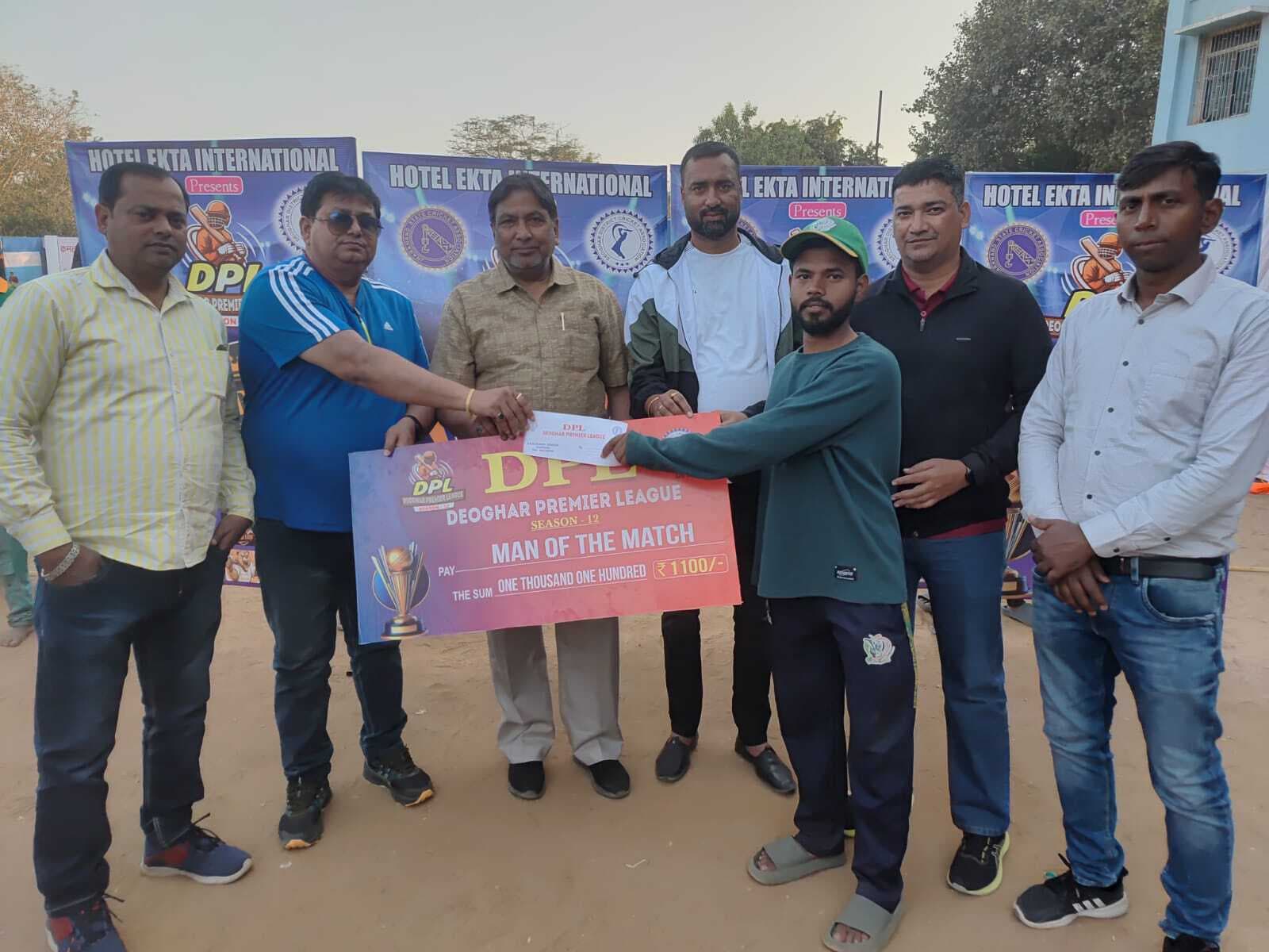 Deoghar News : डीपीएल-12 : ब्राउन बियर्स और ग्रीन चिल्ली की जीत