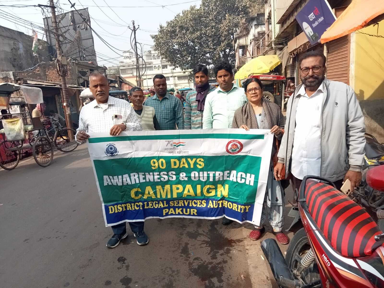 प्रभातफेरी निकाल बाल विवाह रोकने को लेकर किया जागरूक