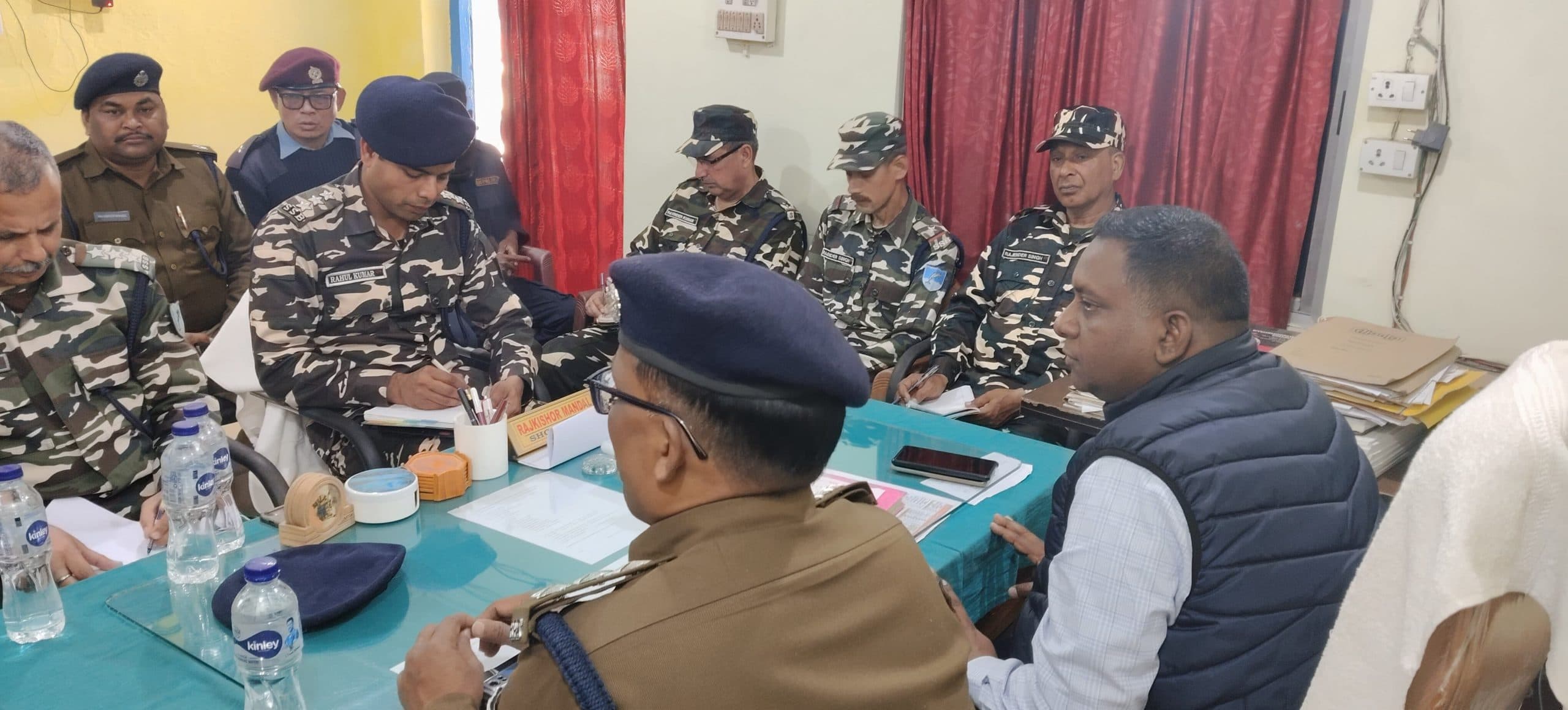 समन्वय बैठक में सीमा से जुड़े विभिन्न मुद्दों पर हुई चर्चा