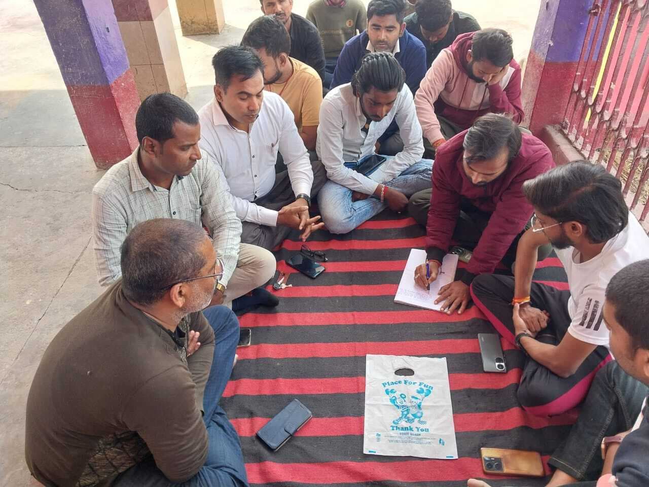 रेलवे दुर्गा मंदिर कमेटी का हुआ गठन