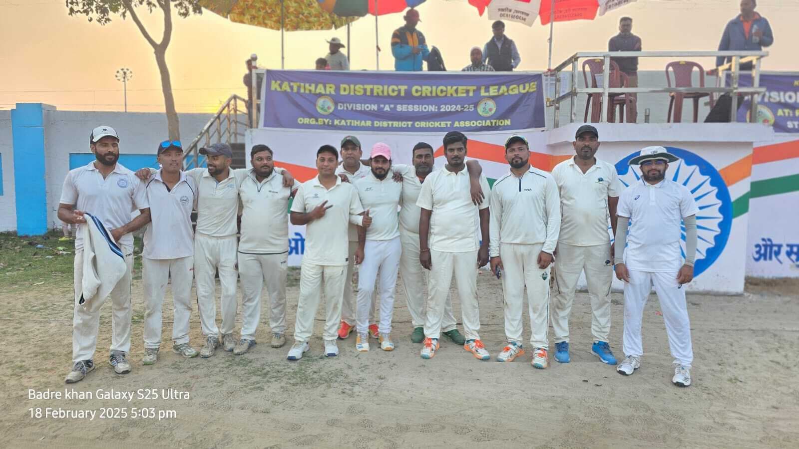 डीआरएससी रेल ने सन्नी क्रिकेट क्लब को 60 रन से हराया