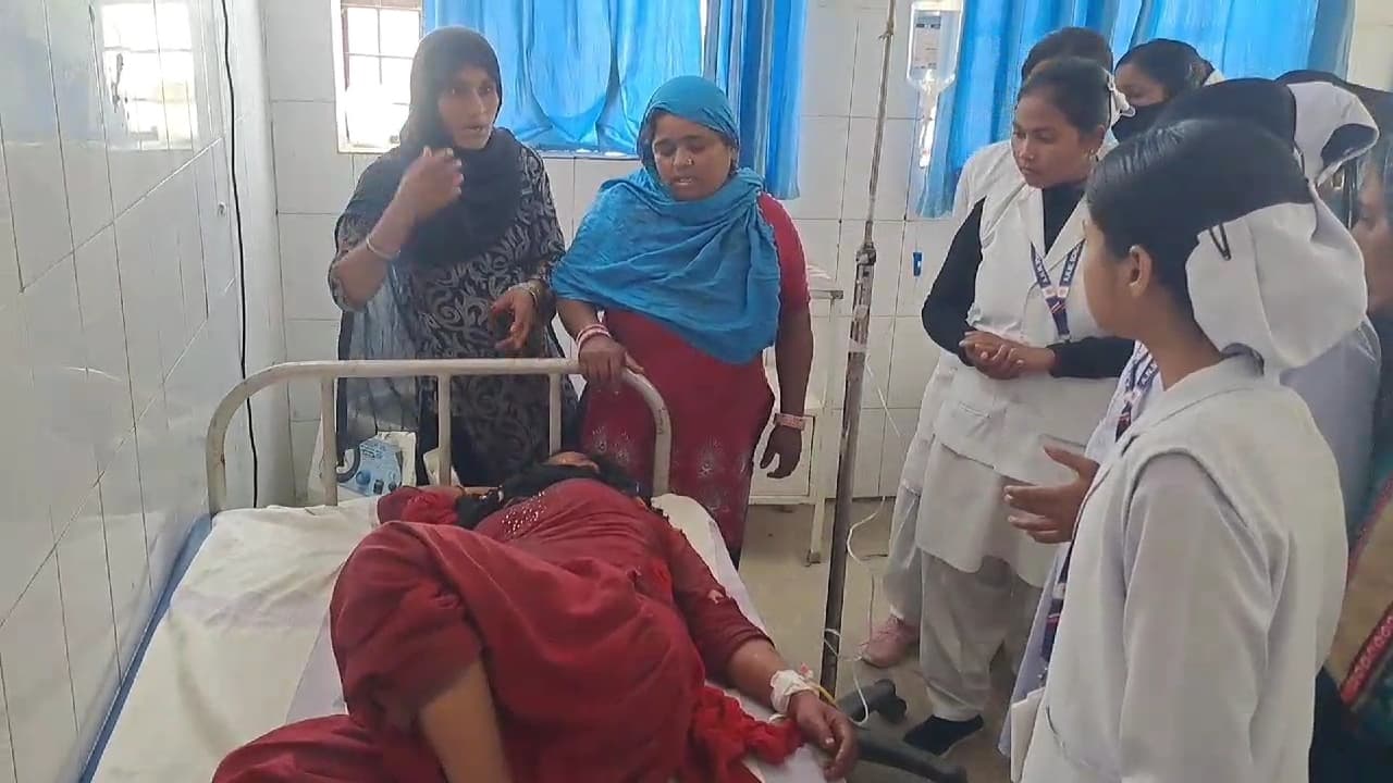 बदमाशों ने चाकू से हमला कर महिला को किया घायल