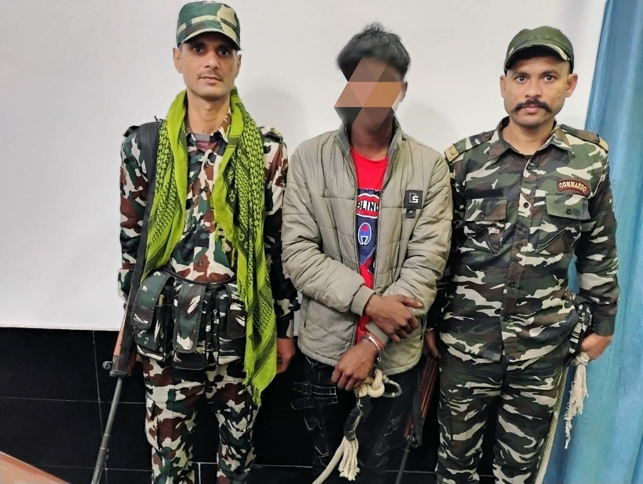लूटकांड का उद्भेदन, एक गिरफ्तार