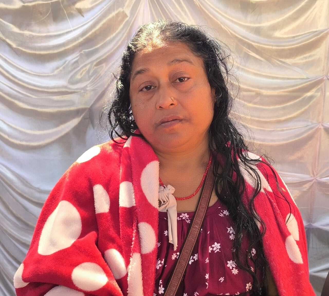 शिक्षक हत्याकांड में पुलिस कार्रवाई से असंतुष्ट है मृतक की पत्नी